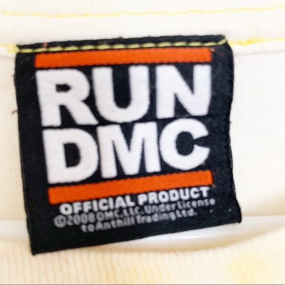 Run DMC Tougher Than Leather Tie Dye Tee 2007 X Large - Picture 7 of 8